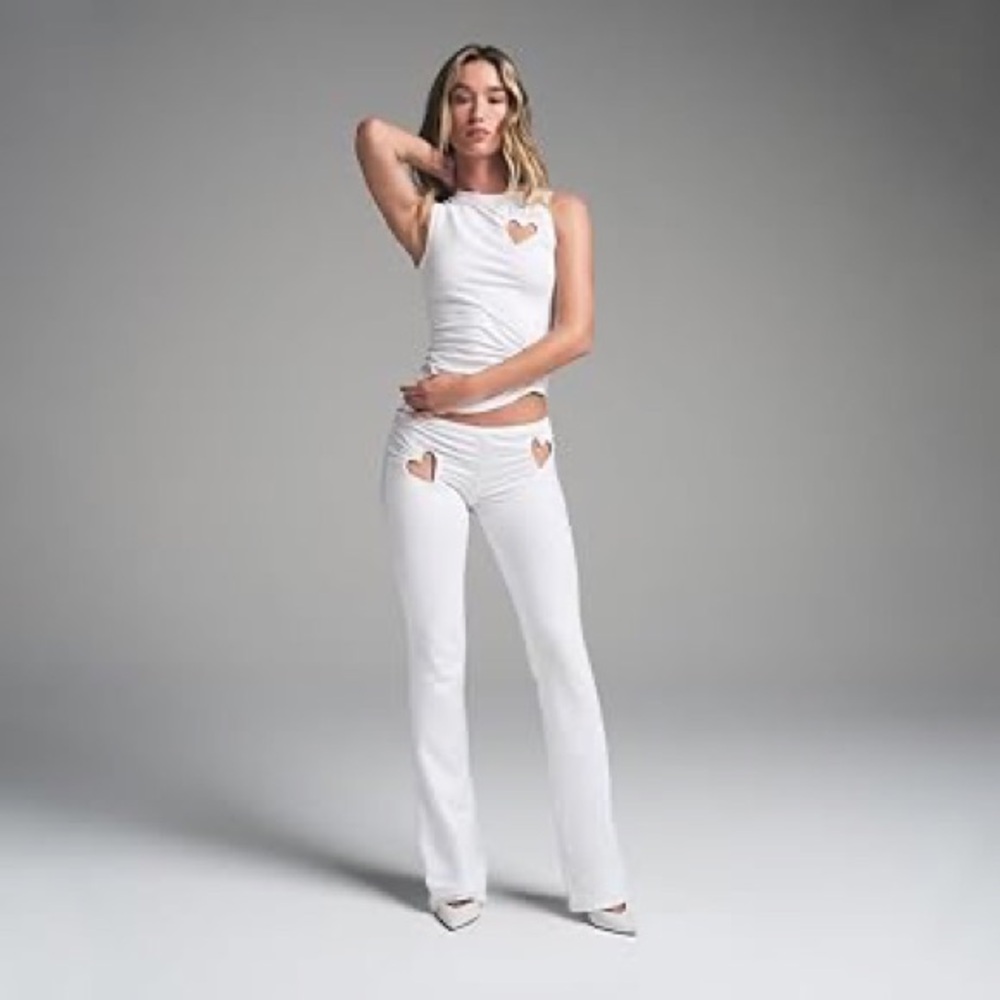 SKIMS White Heart Detail Jumpsuit